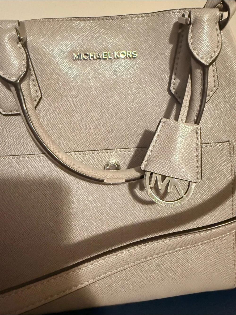 Michael Kors Lavender Saffiano Mini Satchel